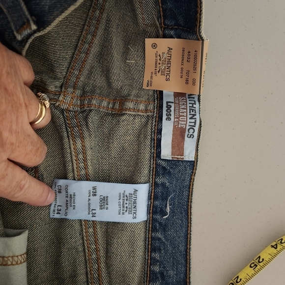 NWT Levi's Jeans Mens, sz 36x34 - Picture 5 of 6